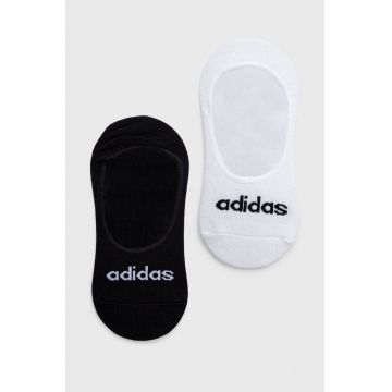 adidas șosete 2-pack T LIN BALLER 2P culoarea alb HT3448