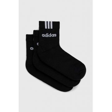 Adidas Performance sosete 3-pack culoarea negru