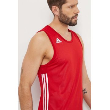 adidas Performance tricou Speed Reversible culoarea roșu DY6595