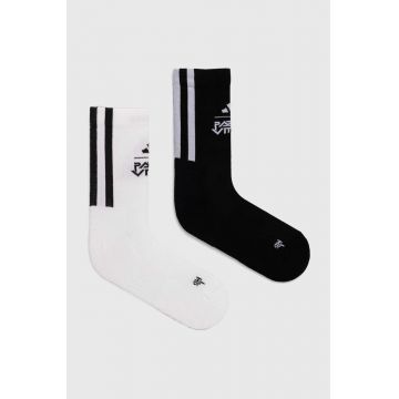 adidas sosete Pride 2-pack culoarea alb, IZ5013