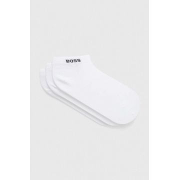 BOSS șosete 5-pack femei, culoarea alb 50514840