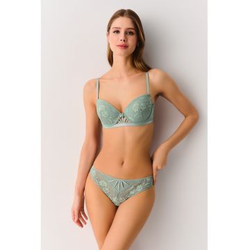 Chiloti de dantela cu talie joasa