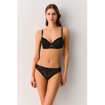 Chiloti de dantela cu talie joasa