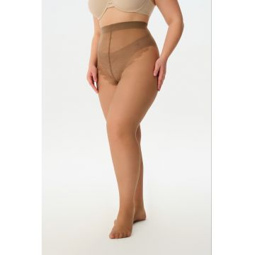 Dres semi-transparent cu talie inalta - 40 DEN