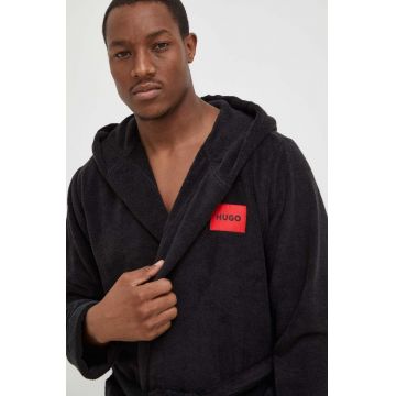 HUGO halat culoarea negru 50503029 HUGO halat culoarea negru 50503029