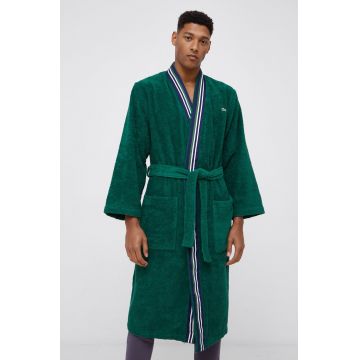 Lacoste halat culoarea verde, 0