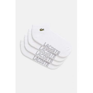 Lacoste sosete 2-pack culoarea alb, RA2653