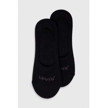 Levi's sosete 2-pack culoarea negru