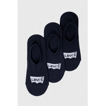 Levi's sosete 3-pack culoarea albastru marin