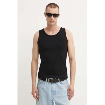 Samsoe Samsoe tricou SALARS barbati, culoarea negru, M24200035