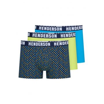 Set 3 boxeri pentru barbati -  Bumbac - Multicolor
