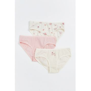 Set de chiloti cu imprimeu - 3 perechi