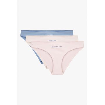 Set de chiloti din amestec de bumbac - 3 perechi