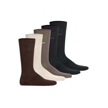 Set de sosete lunigi cu logo - 5 perechi