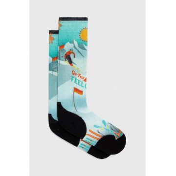 Smartwool ciorapi de schi Targeted Cushion Snow Bunny Print OTC
