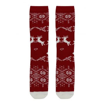 Sosete de dama -  rosii - 2 perechi