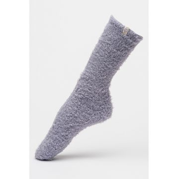 Sosete lungi pufoase din teddy