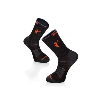 Sosete pentru turism montan LIGHT HIKING SOCKS Antracit