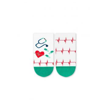 Sosete scurte bumbac organic ARTY SOCKS Doctor
