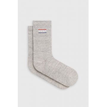 Vans sosete culoarea gri, VN000HT9RKZ1