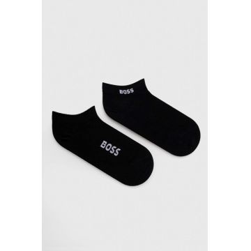 BOSS șosete 2-pack 2P AS Logo CC W culoarea negru, 50502054