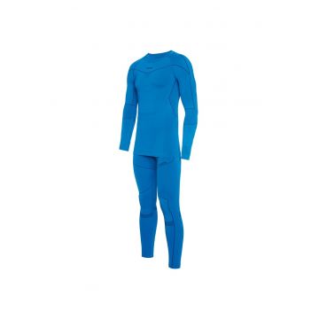 Lenjerie termica barbati  Fibre de bambus/Poliamida - Albastru