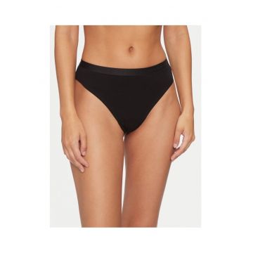 Set 2 perechi chiloti dama -  Negru - Bumbac