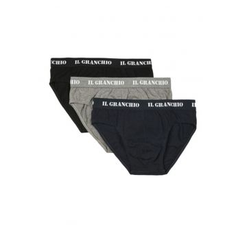 Set 3 chiloti barbati  Multicolor - Marime L