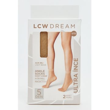 Set de sosete scurta transparente - 5DEN