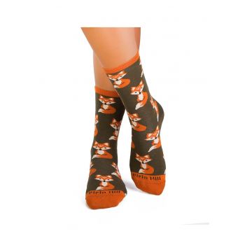 Sosete bumbac - Cute Fox