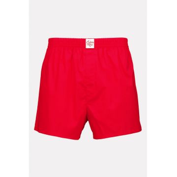 Boxeri din bumbac cu aplicatie logo discreta