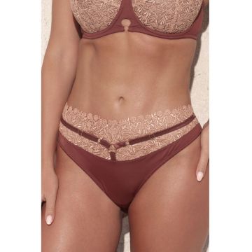 Chiloti brazilieni cu detalii din dantela Liv