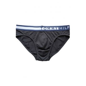 Chiloti din amestec de bumbac cu banda logo -