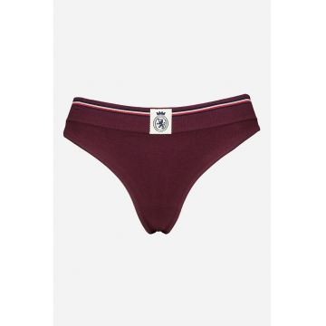 Chiloti tanga cu logo