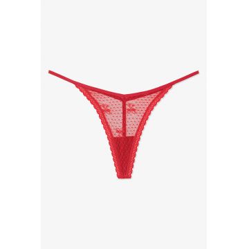 Chiloti tanga din dantela