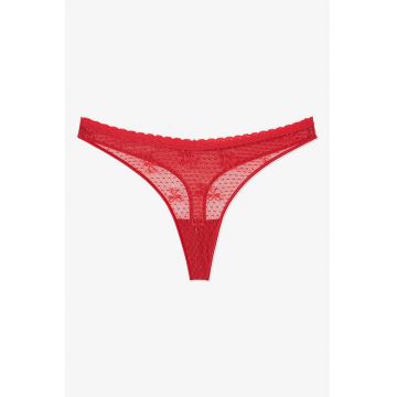 Chiloti tanga din dantela