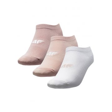 Ciorapi dama -  alb/crem/roz``