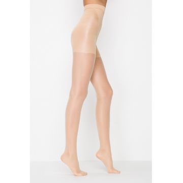 Dres transparent cu talie inalta