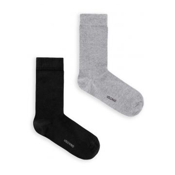 Set 2 perechi sosete -  Negru/Gri - 39-42