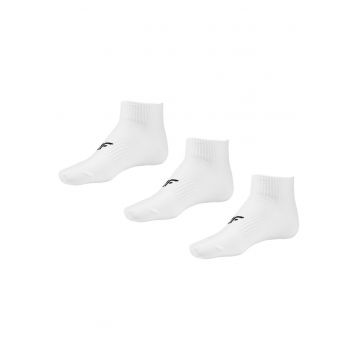 Set 3 perechi sosete femei -  Bumbac - Alb/ Negru -