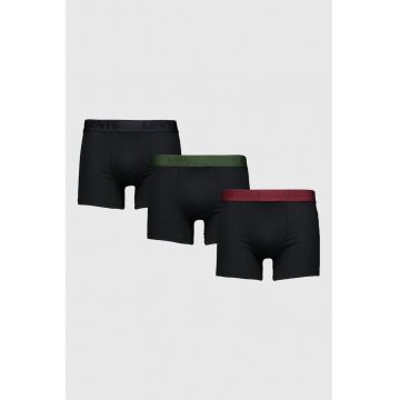 Set de boxeri cu banda logo in talie - 3 perechi