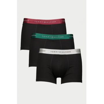 Set de boxeri cu banda logo in talie - 3 perechi