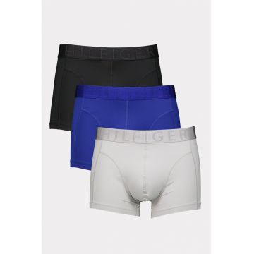 Set de boxeri cu banda logo in talie - 3 perechi