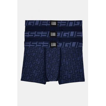 Set de boxeri cu banda logo in talie - 3 perechi