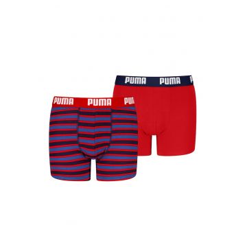 Set de boxeri cu model uni si dungi - 2 perechi