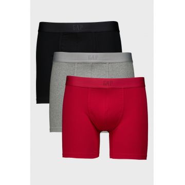 Set de boxeri din amestec de bumbac organic - 3 perechi