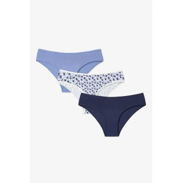 Set de chiloti din amestec de bumbac - 3 perechi