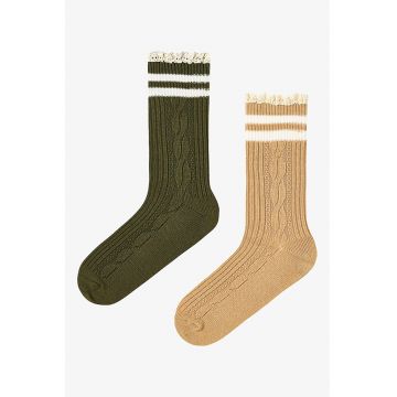 Set de sosete din amestec de bumbac - 2 Perechi