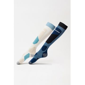 Set de sosete din amestec de lana - pentru schi - 2 perechi