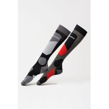 Set de sosete din amestec de lana - pentru schi - 2 perechi